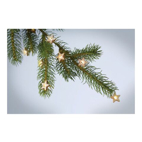 Lichterstrang mit 20 LEDs holzfarben | ohne Werbeanbringung | Nicht verfügbar | Nicht verfügbar | Nicht verfügbar