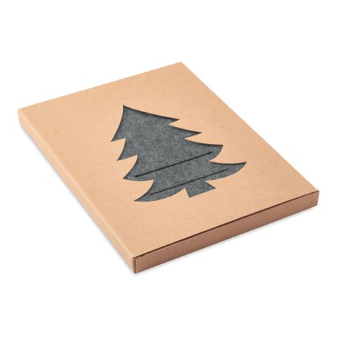 Besteckhalter-Set RPET-Filz grau | ohne Werbeanbringung | Nicht verfügbar | Nicht verfügbar | Nicht verfügbar