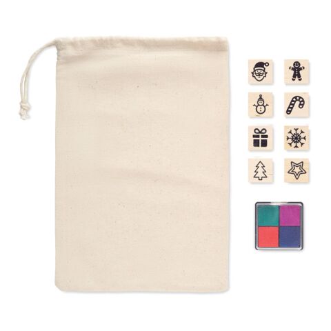 Stempel-Set Weihnachten beige | ohne Werbeanbringung | Nicht verfügbar | Nicht verfügbar | Nicht verfügbar