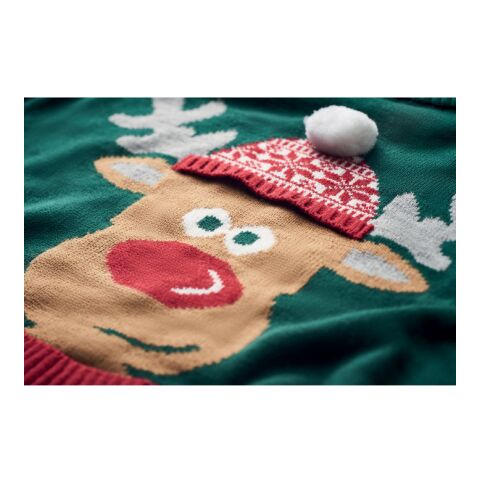 Weihnachtspullover L/XL grün | ohne Werbeanbringung | Nicht verfügbar | Nicht verfügbar | Nicht verfügbar
