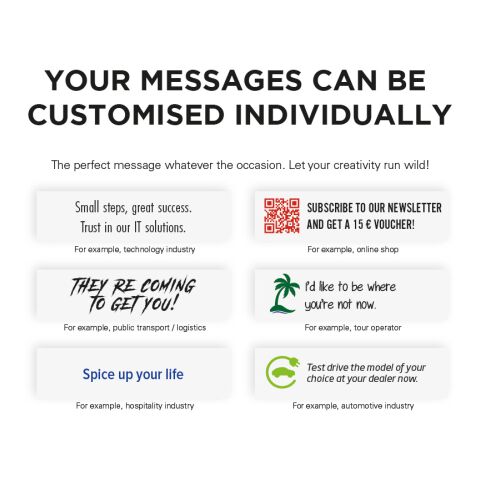 Glückskeks weiß | ohne Werbeanbringung