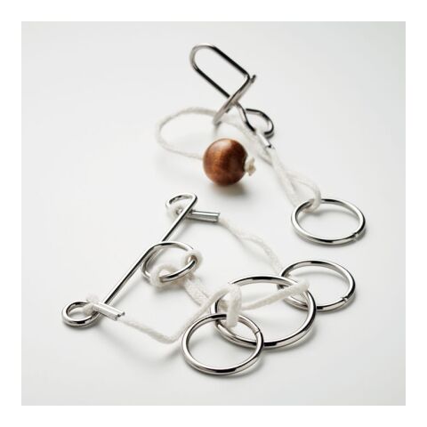 Geduldsspiele-Set, silber silber | ohne Werbeanbringung | Nicht verfügbar | Nicht verfügbar | Nicht verfügbar