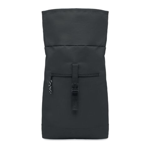 Rolltop-Rucksack 600D schwarz | ohne Werbeanbringung | Nicht verfügbar | Nicht verfügbar | Nicht verfügbar