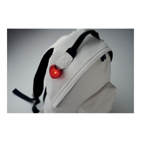 Herzförmiges Reflektorlicht rot | ohne Werbeanbringung | Nicht verfügbar | Nicht verfügbar