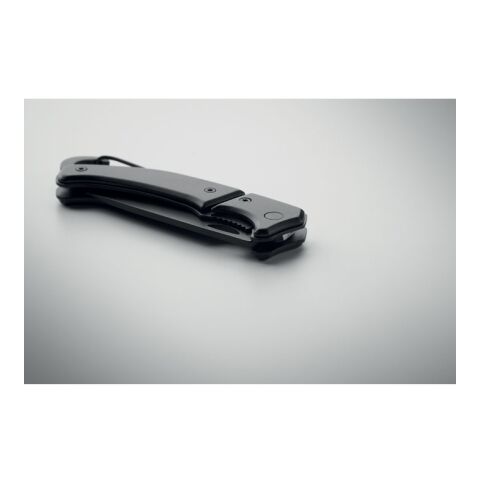 Klappmesser Aluminium schwarz | ohne Werbeanbringung | Nicht verfügbar | Nicht verfügbar