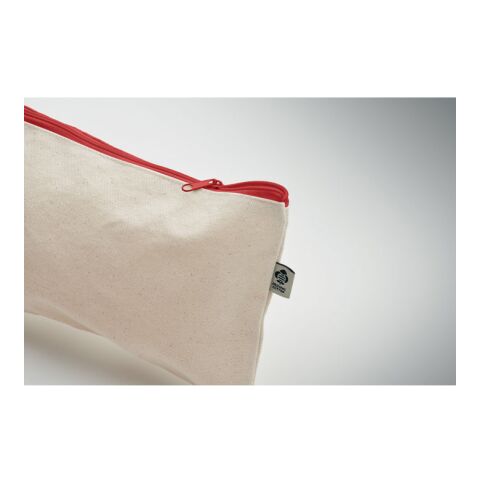 Kosmetiktasche Organic Cotton rot | ohne Werbeanbringung | Nicht verfügbar | Nicht verfügbar | Nicht verfügbar