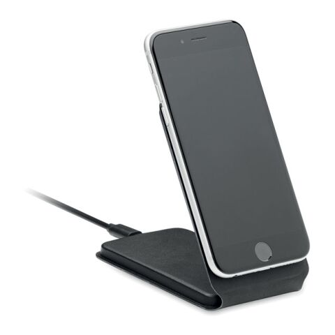 Klappbares Ladegerät 15W schwarz | ohne Werbeanbringung | Nicht verfügbar | Nicht verfügbar