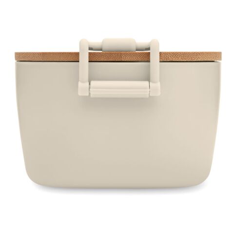 Lunchbox PP 700 ml beige | ohne Werbeanbringung | Nicht verfügbar | Nicht verfügbar | Nicht verfügbar