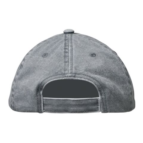 Baseball Kappe 6 Panels grau