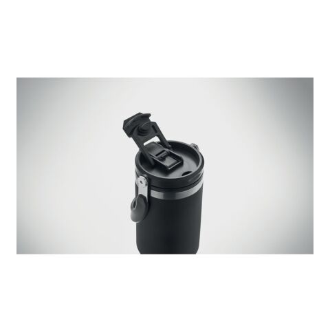 Doppelwandiger Becher 850 ml schwarz | ohne Werbeanbringung | Nicht verfügbar | Nicht verfügbar | Nicht verfügbar