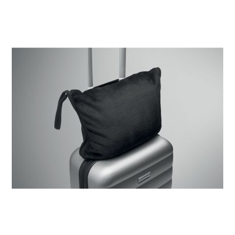 Reisedecke Flanell 220g/m² schwarz | ohne Werbeanbringung | Nicht verfügbar | Nicht verfügbar | Nicht verfügbar