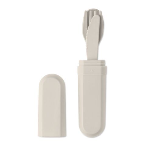 Besteck-Set PLA beige | ohne Werbeanbringung | Nicht verfügbar | Nicht verfügbar | Nicht verfügbar