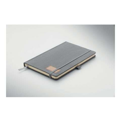 DIN A5 Notizbuch RPET grau | ohne Werbeanbringung | Nicht verfügbar | Nicht verfügbar | Nicht verfügbar