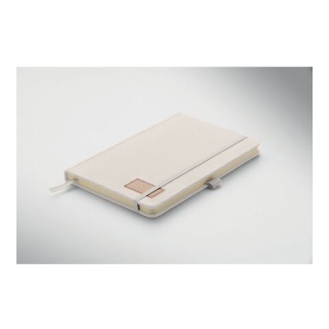 DIN A5 Notizbuch RPET Aus Weiß | ohne Werbeanbringung | Nicht verfügbar | Nicht verfügbar | Nicht verfügbar