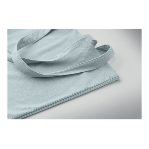 Einkaufstasche aus Kord himmelblau | ohne Werbeanbringung | Nicht verfügbar | Nicht verfügbar | Nicht verfügbar