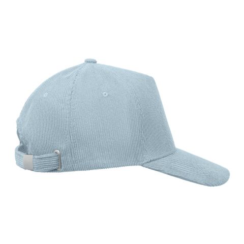Baseball Kappe 5 Panels Cord himmelblau | ohne Werbeanbringung | Nicht verfügbar | Nicht verfügbar | Nicht verfügbar
