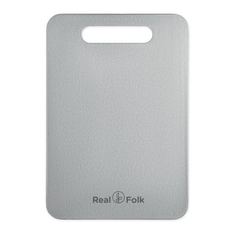 Schneidebrett Edelstahl S silber