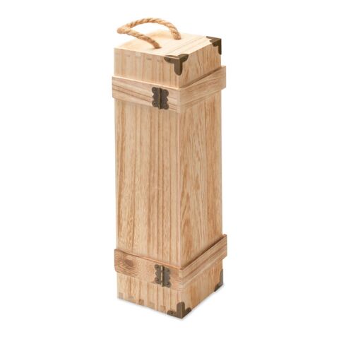 Weinkiste Paulownia-Holz holzfarben