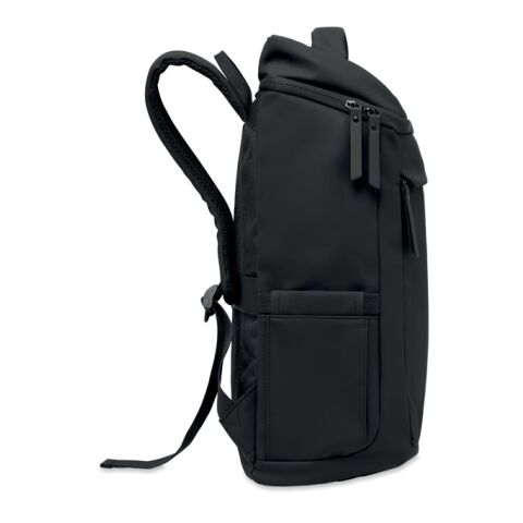 15" PU Laptop-Rucksack schwarz | ohne Werbeanbringung | Nicht verfügbar | Nicht verfügbar | Nicht verfügbar