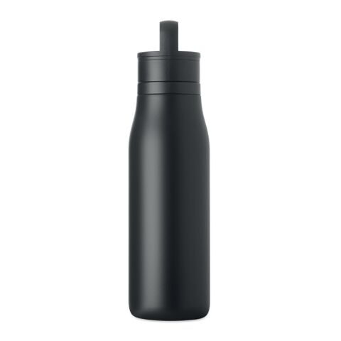 Doppelwandige Flasche 500ml schwarz | ohne Werbeanbringung | Nicht verfügbar | Nicht verfügbar | Nicht verfügbar