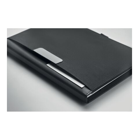 DIN A5 Portfolio &amp; Notizblock schwarz