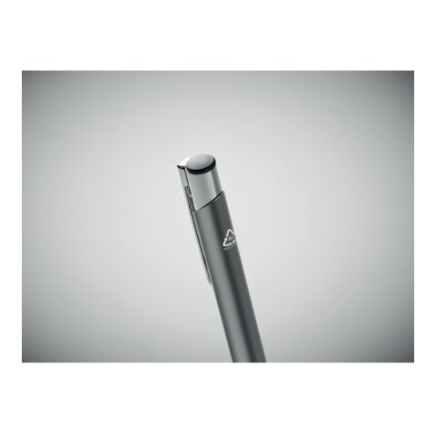 Kugelschreiber recyceltes Alu 'Dona' titan | ohne Werbeanbringung | Nicht verfügbar | Nicht verfügbar