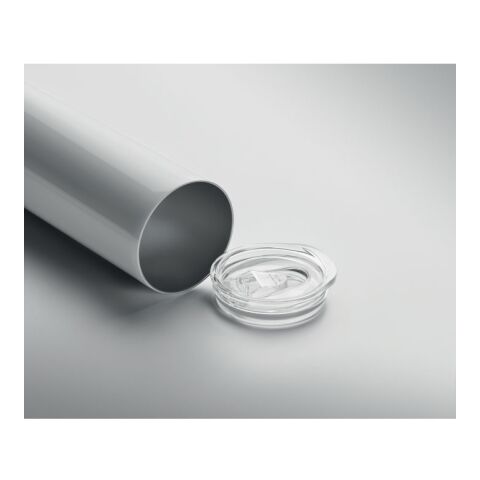 Doppelwandiger Becher Subli weiß | ohne Werbeanbringung | Nicht verfügbar | Nicht verfügbar | Nicht verfügbar