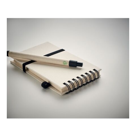 DIN A6 Notizbuch-Set schwarz | ohne Werbeanbringung | Nicht verfügbar | Nicht verfügbar | Nicht verfügbar