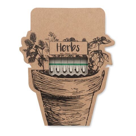 Kräutersamen-Sticks beige | ohne Werbeanbringung | Nicht verfügbar | Nicht verfügbar | Nicht verfügbar