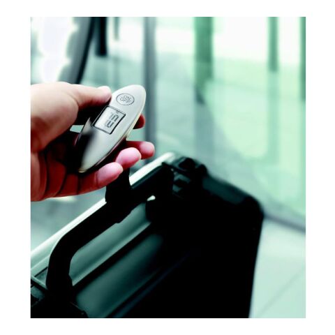 Handgepäckwaage mattsilber | ohne Werbeanbringung | Nicht verfügbar | Nicht verfügbar
