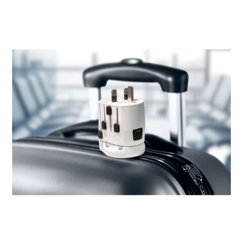 PRO World &amp; USB. 3-pole weiß | ohne Werbeanbringung | Nicht verfügbar | Nicht verfügbar | Nicht verfügbar