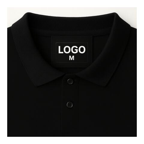 Polo Shirt Basic Tone Schwarz | XL | ohne Werbeanbringung | ohne Werbeanbringung | ohne Werbeanbringung | Schwarz | Schwarz