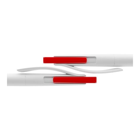 Prodir DS2 Druckkugelschreiber poliert weiß | Blau | ohne Werbeanbringung | ohne Werbeanbringung | Kunststoff poliert