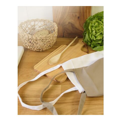 Polyester (200 gr/m²) Schürze Mindy Weiß | ohne Werbeanbringung | Nicht verfügbar | Nicht verfügbar