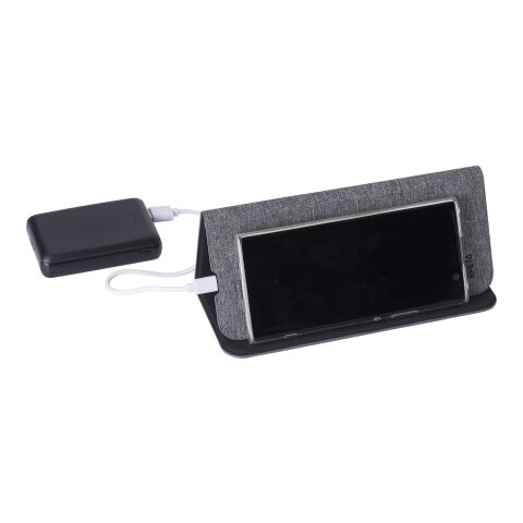 RPET kabellose Schnell-Ladematte Selene Grau | ohne Werbeanbringung | Nicht verfügbar | Nicht verfügbar