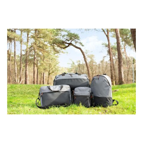 500D Zweifarbige Umhängetasche Tom Grau | ohne Werbeanbringung | Nicht verfügbar | Nicht verfügbar