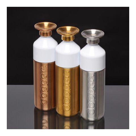Dopper Steel 800 ml silber/weiß | ohne Werbeanbringung | Nicht verfügbar | Nicht verfügbar