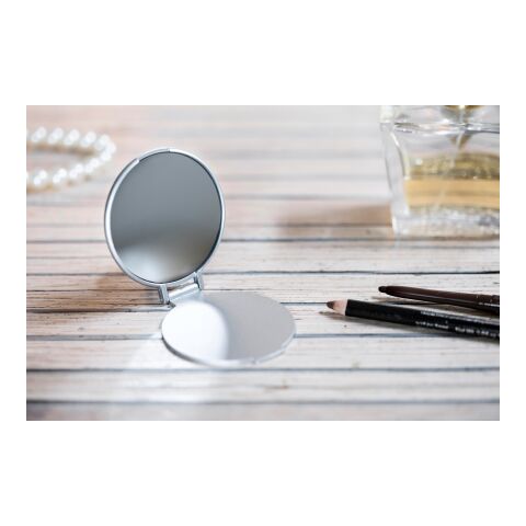 Kosmetikspiegel &#039;Pocket&#039; aus Kunststoff Schwarz | ohne Werbeanbringung | Nicht verfügbar | Nicht verfügbar