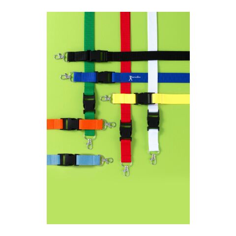 Lanyard &#039;Slam&#039; aus Polyester Kobaltblau | ohne Werbeanbringung | Nicht verfügbar | Nicht verfügbar