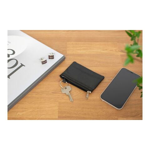 Schlüsseletui &#039;Edition&#039; aus Nylon Grün | ohne Werbeanbringung | Nicht verfügbar | Nicht verfügbar