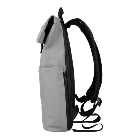 PU-Lederrucksack Senta Grau | ohne Werbeanbringung | Nicht verfügbar | Nicht verfügbar