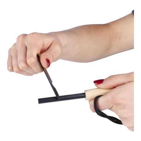 Edelstahl-Feueranzünderstab Azra Braun | ohne Werbeanbringung | Nicht verfügbar | Nicht verfügbar