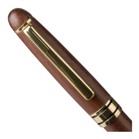 Walnussholz-Drehkugelschreiber Noa Braun | ohne Werbeanbringung | Nicht verfügbar | Nicht verfügbar