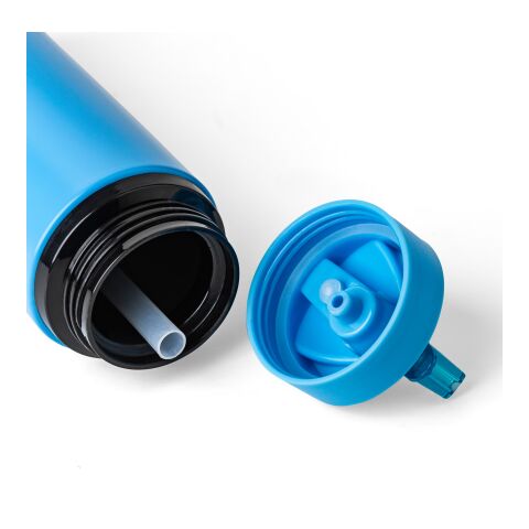 Recycelte Trinkflasche aus Edelstahl (500 ml) Zeno Hellgrün | ohne Werbeanbringung | Nicht verfügbar | Nicht verfügbar