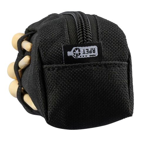 rPET-Golfset Aruna Schwarz | ohne Werbeanbringung