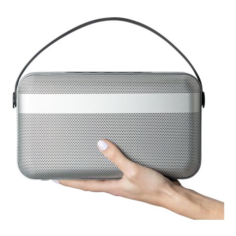 BrandCharger Wireless-Lautsprecher Nano Beast Schwarz/Silber | ohne Werbeanbringung | Nicht verfügbar | Nicht verfügbar