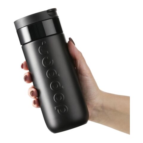 Dopper-Reisebecher 400 ml schwarz | ohne Werbeanbringung | Nicht verfügbar | Nicht verfügbar