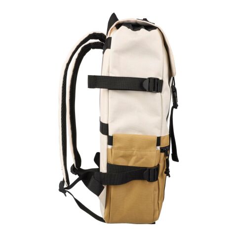 Rucksack Vayo 2-tone | Recycelt | Laptop 15" | 11 l beige