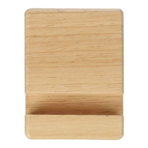 Telefonhalter Nyla | Recyceltes Holz Braun