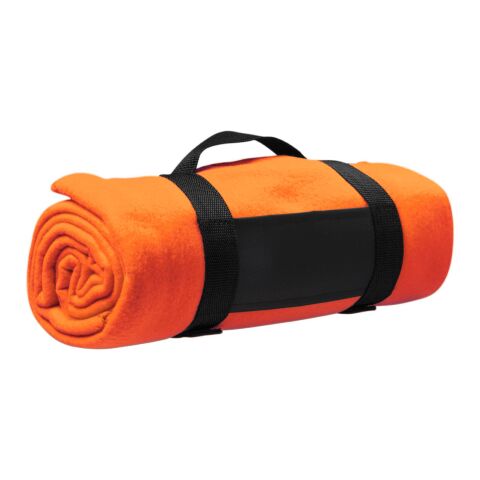 Fleece-Picknickdecke  'Central' Orange